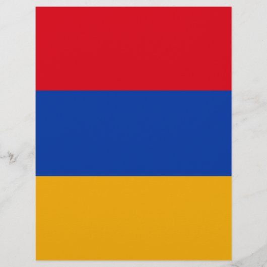 Flag of Armenia - Yeraguyn (Front)