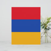 Flag of Armenia - Yeraguyn (Standing Front)