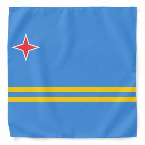 Flag of Aruba Bandana