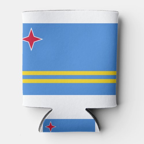 Flag of Aruba Can Cooler