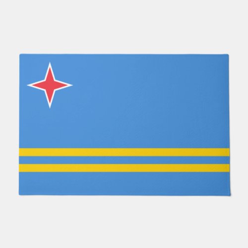 Flag of Aruba Doormat