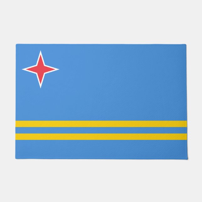 Flag of Aruba Doormat (Front)