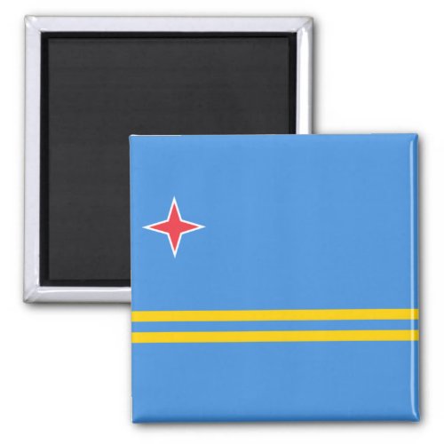 Flag of Aruba Magnet