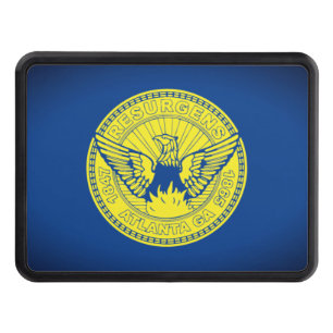 Flag of Atlanta, Georgia Hitch Cover