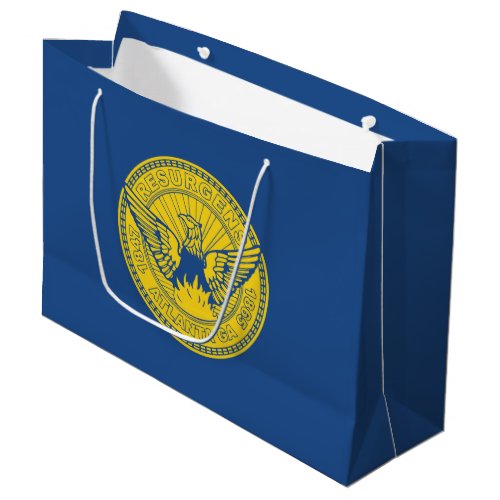 Flag of Atlanta Georgia Large Gift Bag