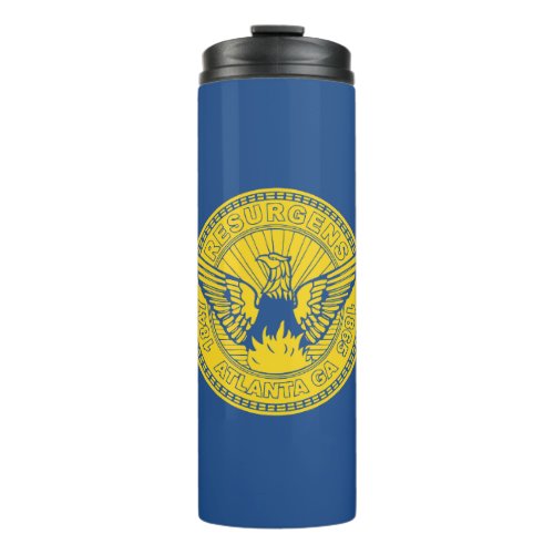 Flag of Atlanta Georgia Thermal Tumbler