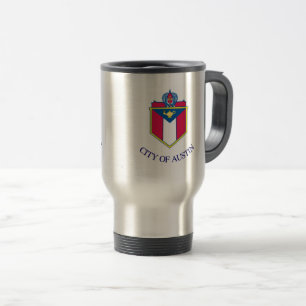 Flag of Austin, Texas Travel Mug