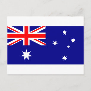 Flag of Australia - Australian Flag Postcard