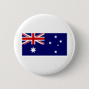 Flag of Australia Button