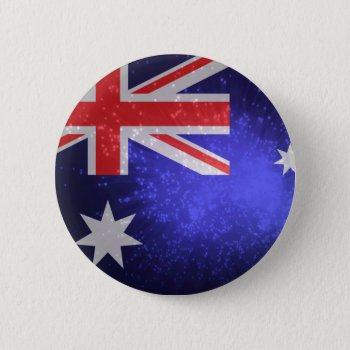 Flag Of Australia Button by FlagWare at Zazzle