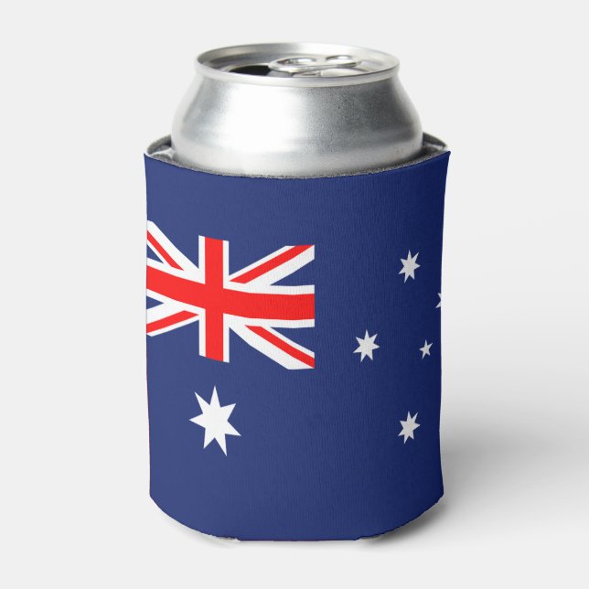 Flag of Australia Can Cooler (Can Front)