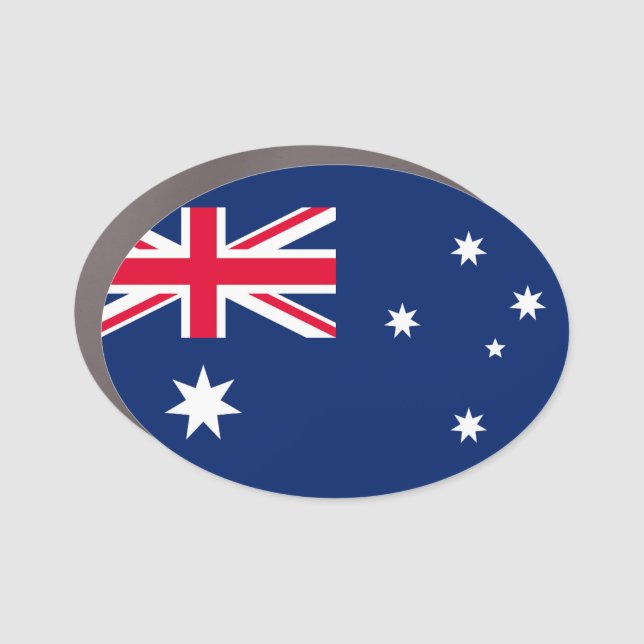 Flag of Australia Car Magnet (Front)