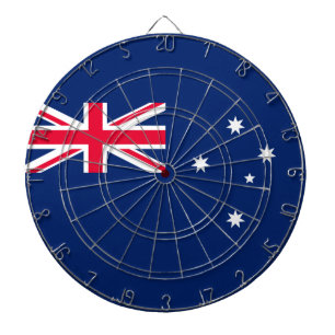 Flag of Australia Dart Board