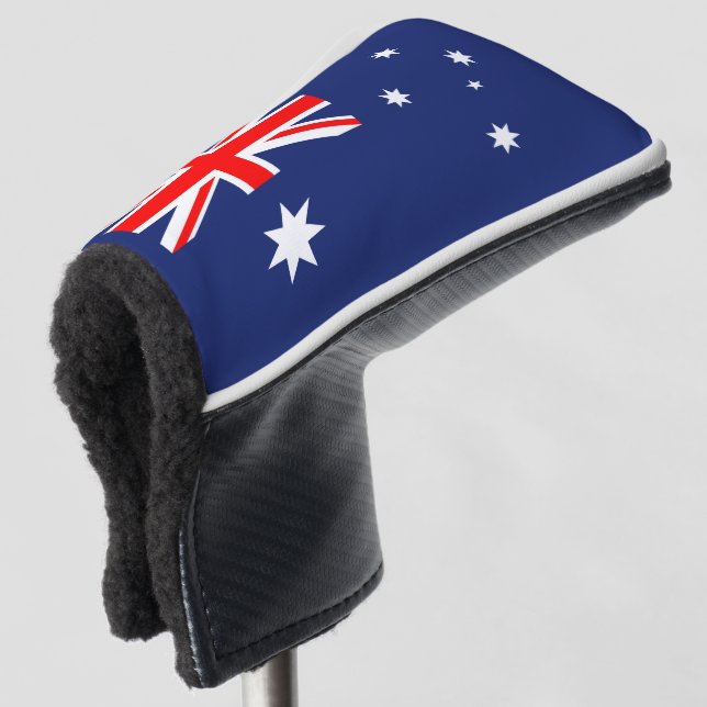 Flag of Australia Golf Head Cover (3/4 Front)