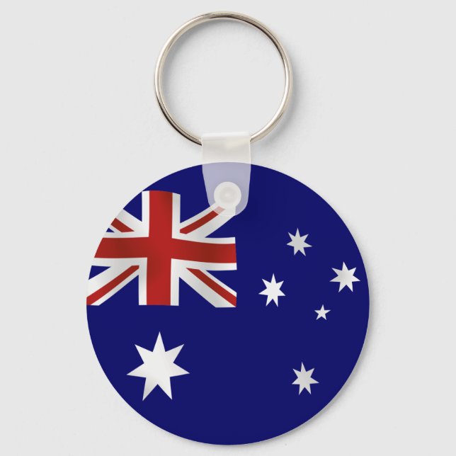 Flag of Australia Keychain (Front)