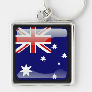 Flag of Australia Keychain