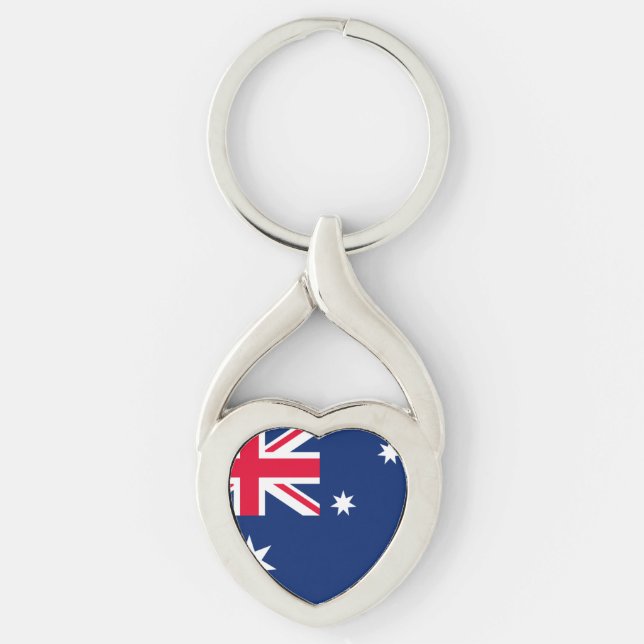 Flag of Australia Keychain (Front)