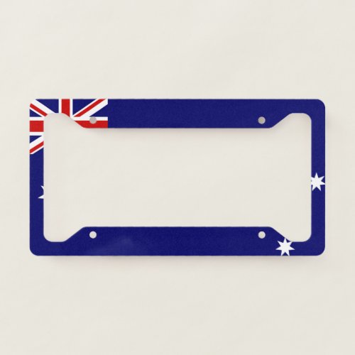 Flag of Australia License Plate Frame