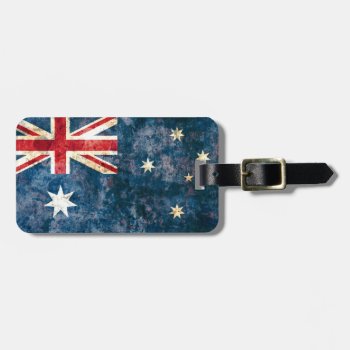Flag Of Australia Luggage Tag by RodRoelsDesign at Zazzle