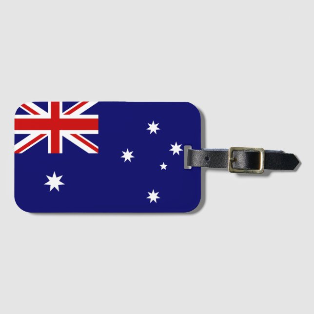 Flag of Australia Luggage Tag (Front Horizontal)