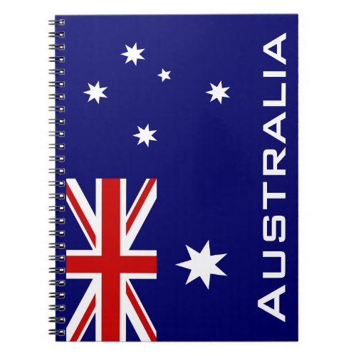Flag of Australia Notebook