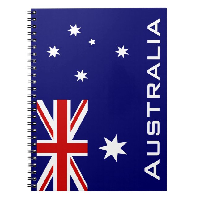 Flag of Australia Notebook (Front)