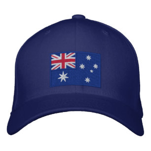 Flag of Australia Personalized Embroidered Baseball Cap