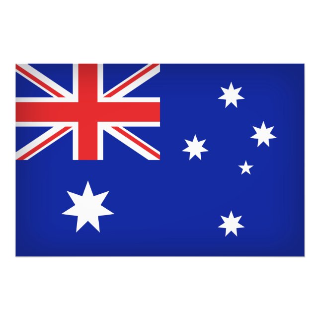 Flag of Australia Photo Print (Front)