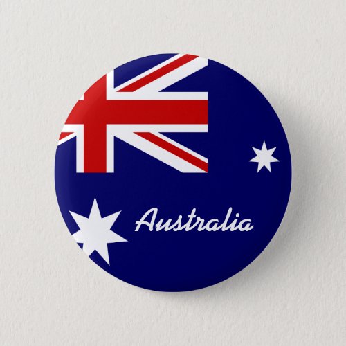 Flag of Australia Pinback Button