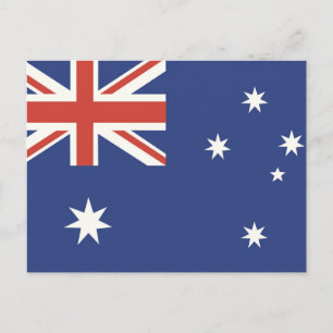 Flag of Australia Postcard