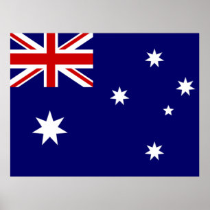 Flag of Australia Poster