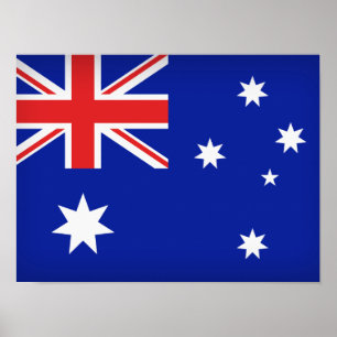 Flag of Australia Poster