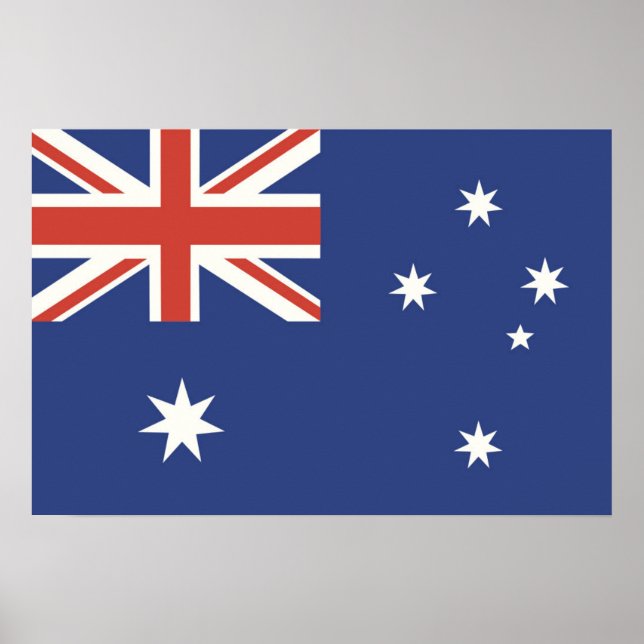 Flag of Australia Poster (Front)