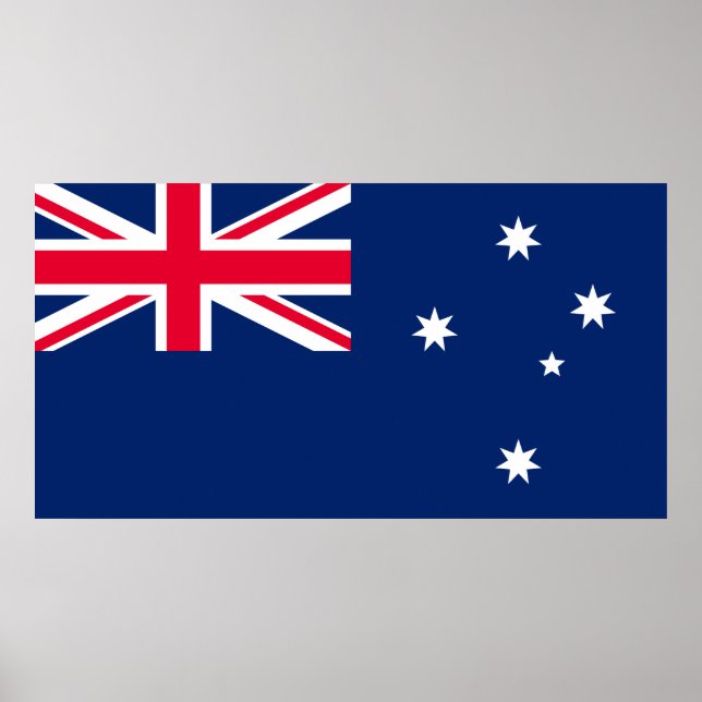 Flag of Australia Poster (Front)