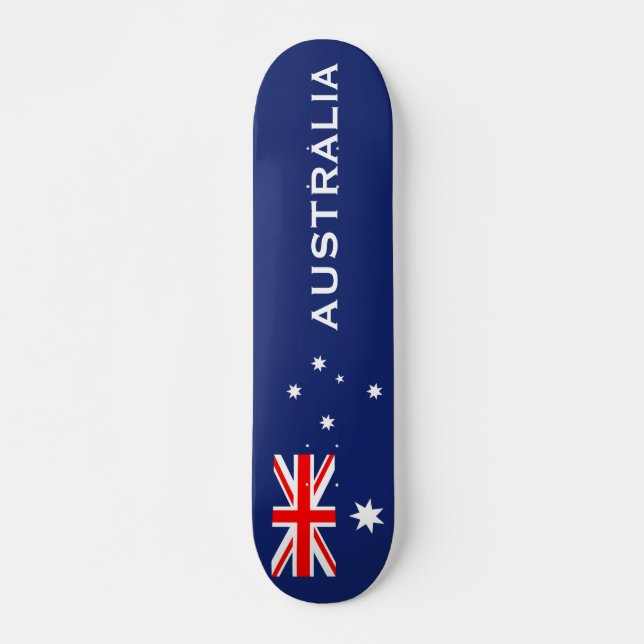 Flag of Australia Skateboard Deck (Front)