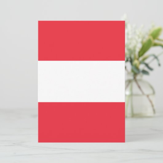 Flag of Austria (Standing Front)