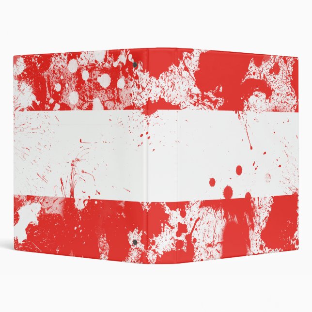 Flag of Austria Binder (Background)