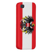 Flag of Austria iPhone Case (Back Right)