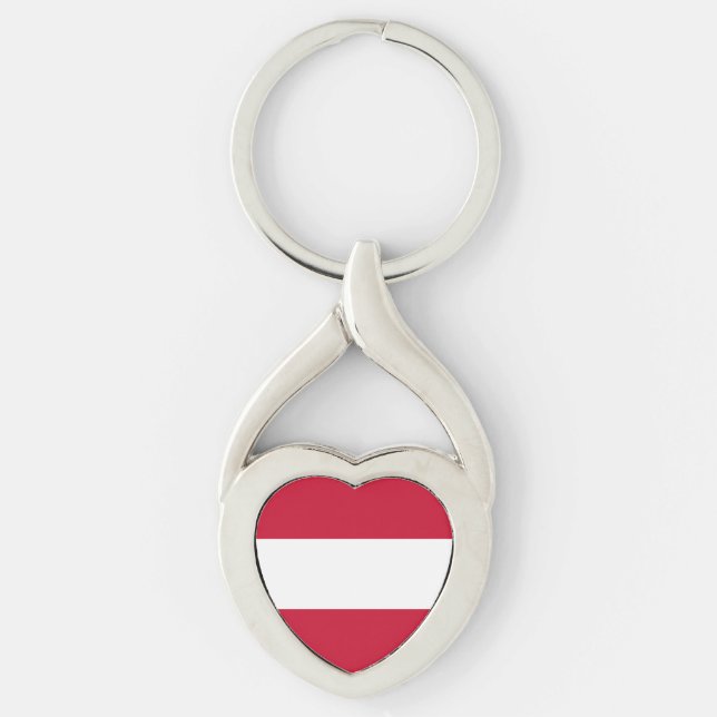 Flag of Austria Keychain (Front)