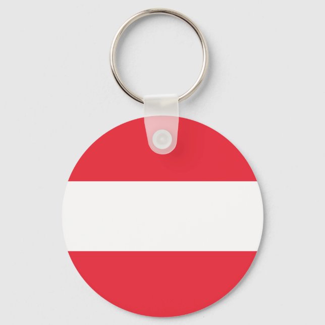 Flag of Austria Keychain (Front)