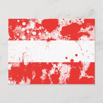 Flag Of Austria Postcard by flagshack at Zazzle