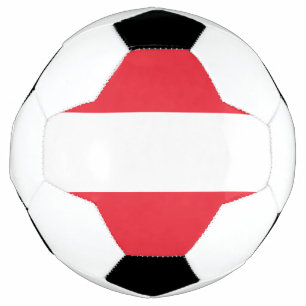 Flag of Austria Soccer Ball