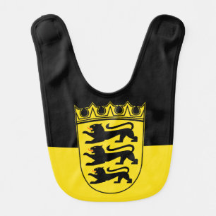 Flag of Baden-Württemberg Baby Bib