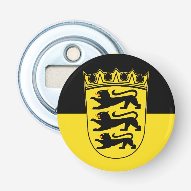 Flag of Baden-Württemberg Bottle Opener (Front)