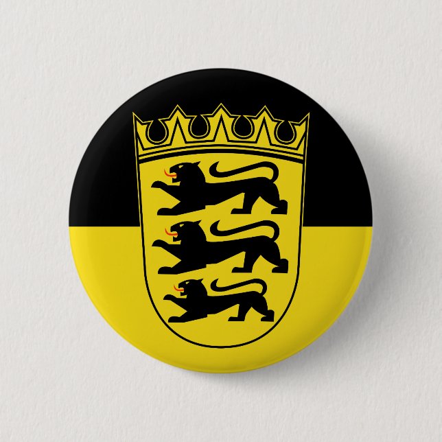 Flag of Baden-Württemberg Button (Front)