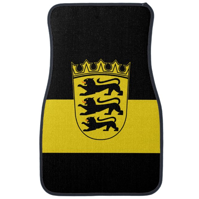 Flag of Baden-Württemberg Car Floor Mat (Front)