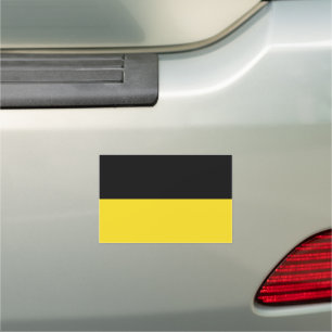 Flag of Baden-Württemberg Car Magnet