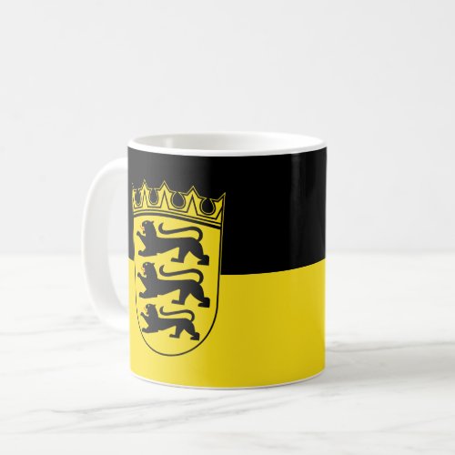 Flag of Baden_Wrttemberg Coffee Mug