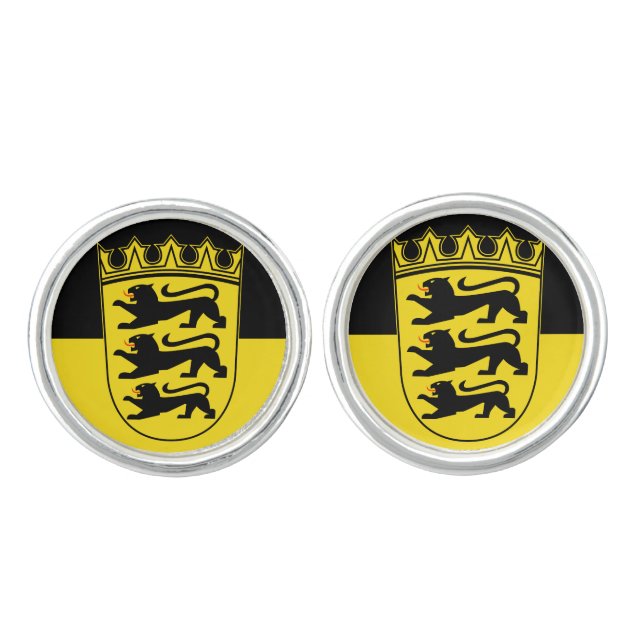 Flag of Baden-Württemberg Cufflinks (Front)