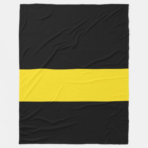 Flag of Baden_Wrttemberg Fleece Blanket